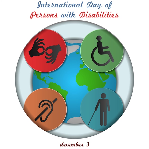 JOURNÉE INTERNATIONALE DES PERSONNES HANDICAPÉES 3 décembre