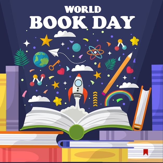 Journée mondiale du livre de fond