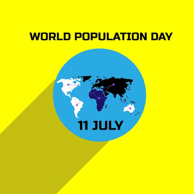 Journée mondiale de la population Conception