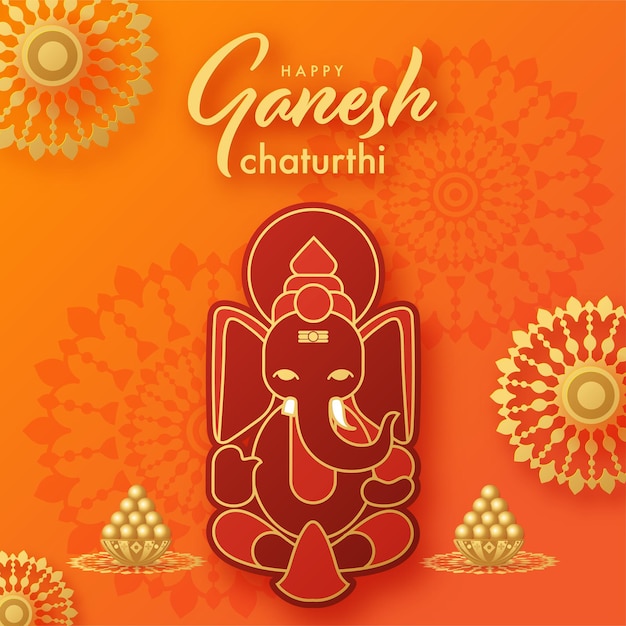 Joyeuse Fête Des Salutations De Ganesh Chaturthi