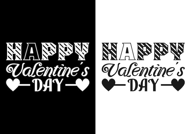 Joyeuse Saint-Valentin typographie tendance t-shirt design citations d'amour typographie t-shirt design imprimé