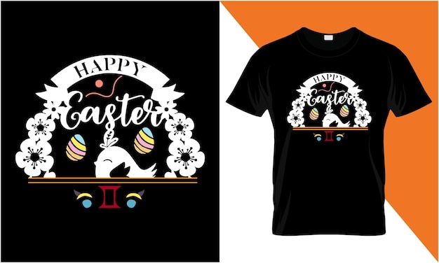 Vecteur joyeuses pâques tshirt design jour de pâques tshirt design 2023