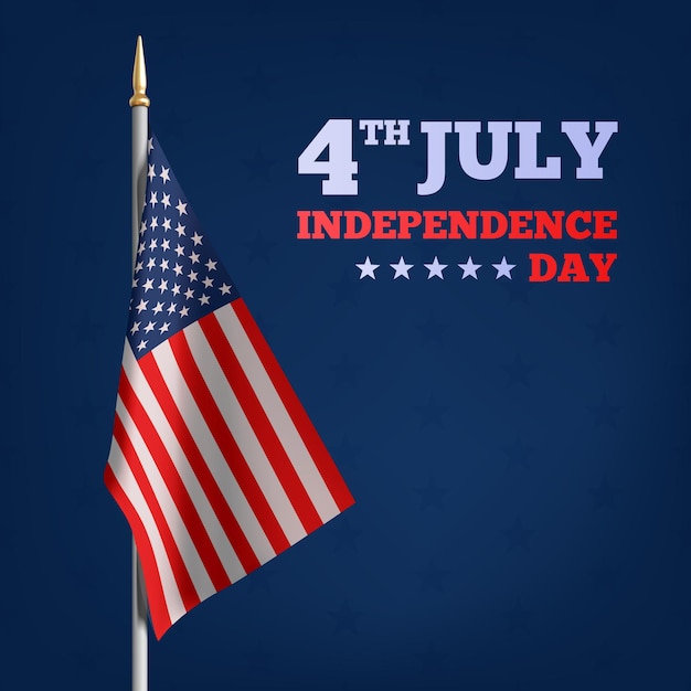 Joyeux 4 juillet, fête de l'indépendance des États-Unis