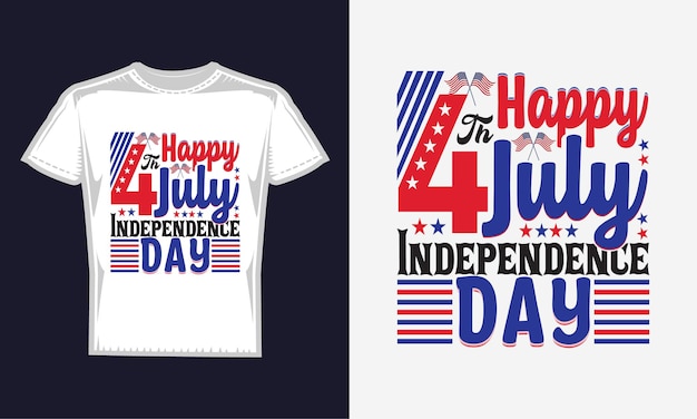 Joyeux 4 Juillet T-shirt De La Fête De L'indépendance