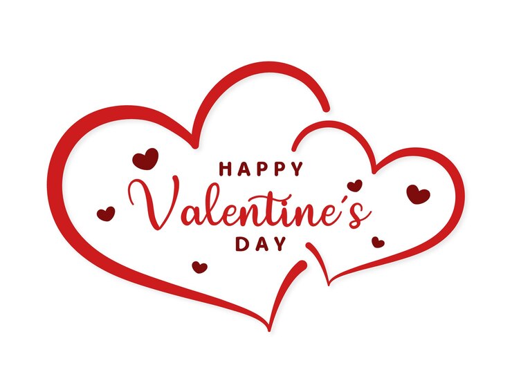 Vecteur joyeux anniversaire de la saint-valentin vector