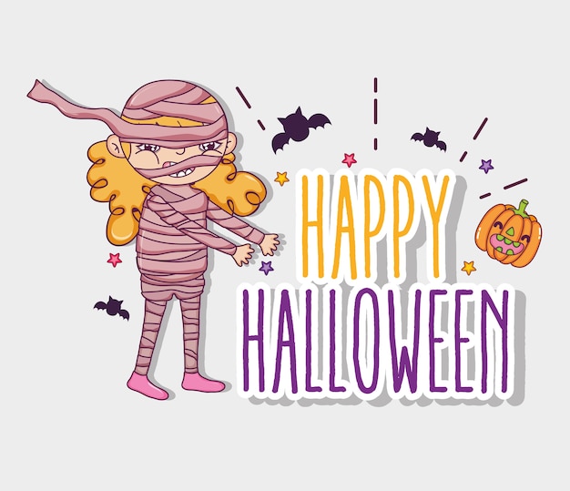 Joyeux Dessins Animés D'halloween