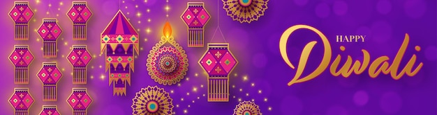 Joyeux diwali deepavali le festival indien