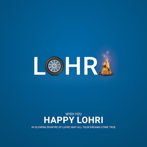 Joyeux Festival Lohri Du Pendjab En Inde