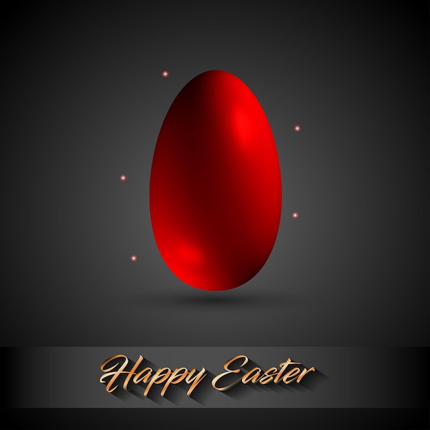 Joyeux Fond De Pâques Avec Un œuf Coloré Pour Des Cartes élégantes Ou Des Invitations à Des événements
