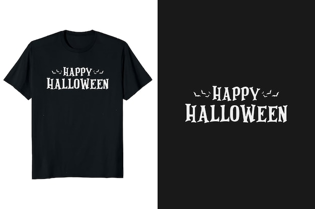 Vecteur joyeux halloween t-shirt design et vecteur