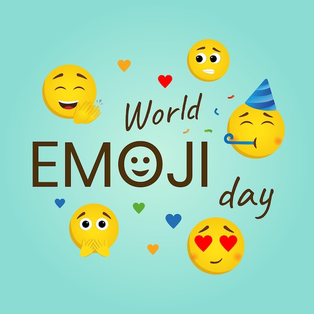 Joyeux Jour Du Monde Emoji Bunner