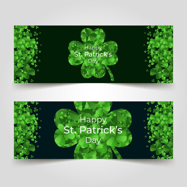 Vecteur joyeux jour de saint patrick vert accessoires de fête de fête design élégant drôle de saint patrick