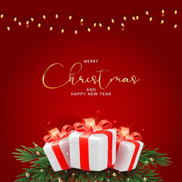 Joyeux Noël Et Bonne Année Carte De Voeux