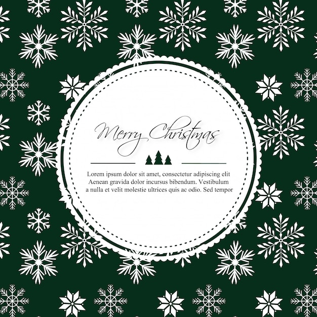 Vecteur joyeux noël carte design