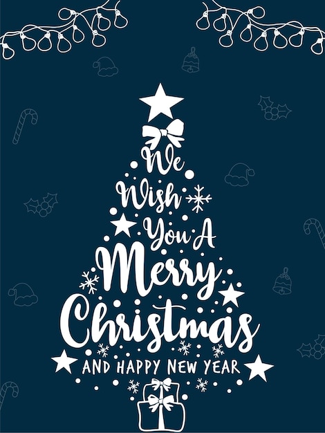 Joyeux portrait de Noël et bonne année .
