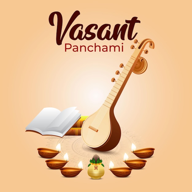 Vecteur joyeux vasant panchami