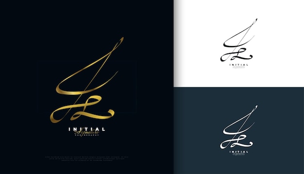 Js Initial Signature Logo Design Avec Un Style D'écriture Doré élégant Initial J Et S Logo Design Pour La Boutique De Bijoux De Mode De Mariage Et L'identité De La Marque D'entreprise