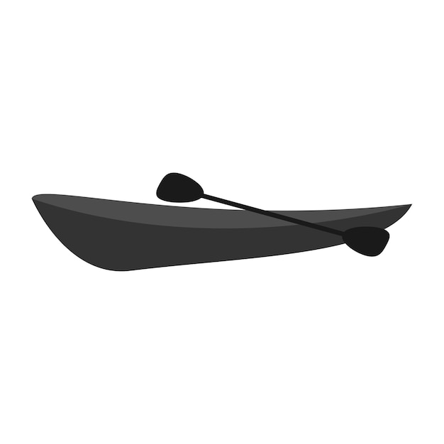 Kayak sport icône vecteur