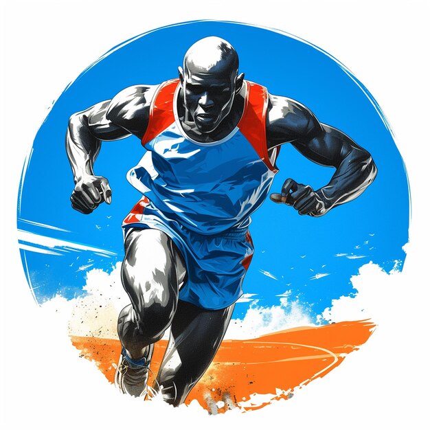 Un Kenyan court un marathon