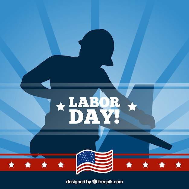 Vecteur labor day card