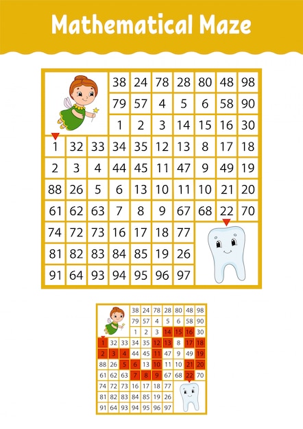 Labyrinthe Mathématique.