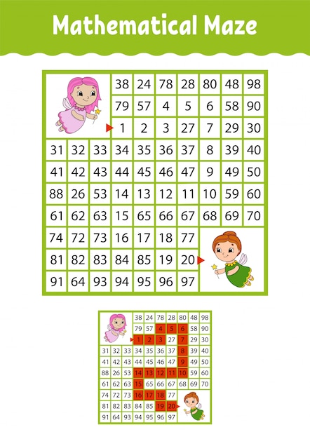 Labyrinthe Mathématique.