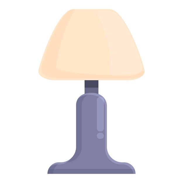 Vecteur lampe intérieure icône dessin animé vecteur intérieur de la maison meubles de chambre