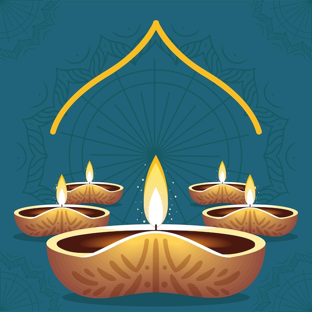 lampes diwali