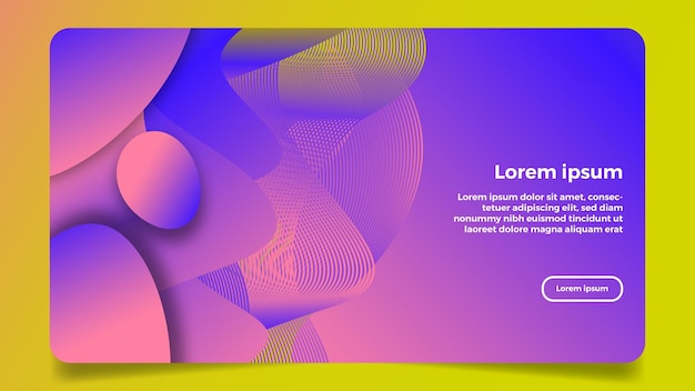 Landing Page 3d Violet