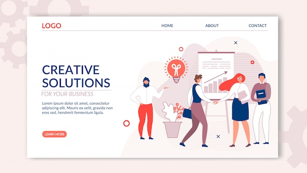 Landing Page: Une Solution Créative Pour Les Entreprises