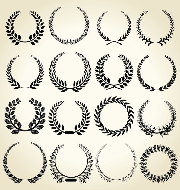 Laurel Set de couronne