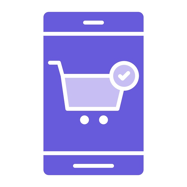 un lave-vaisselle bleu et violet avec un panneau disant shopping au milieu