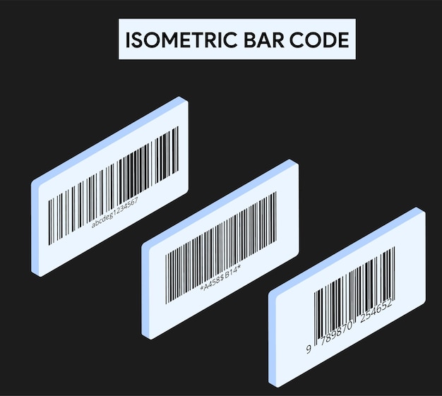 lecteur de codes à barres isométriques