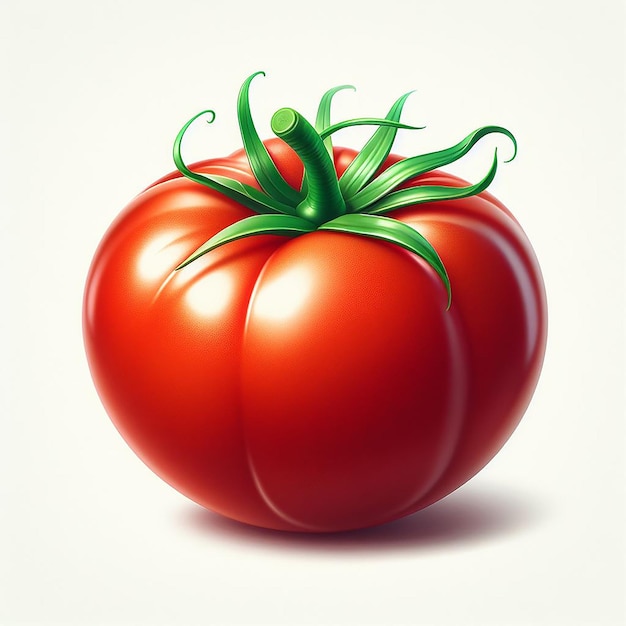 Les Légumes De Tomates Illustration Vectorielle De L'image Du Papier Peint Icône Avatar Emoji