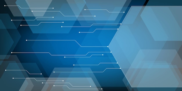 Éléments abstraits infographie vecteur de données de forme hexagonale modèle concept de processus pour la stratégie