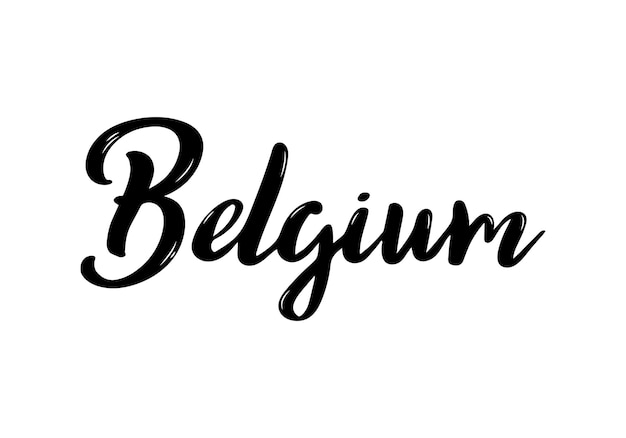 Lettrage Belgique