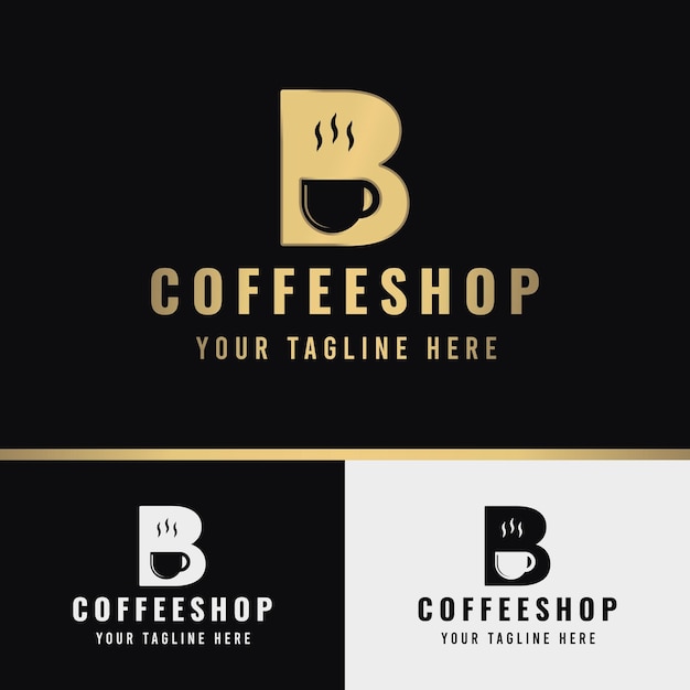 Lettre B Café Logo