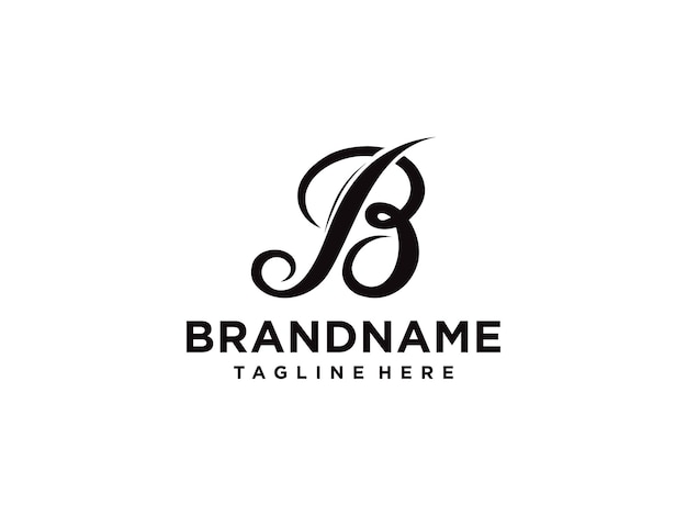 lettre b logo design lettre b logo b logo identité de marque entreprise b logo modèle de conception vectorielle