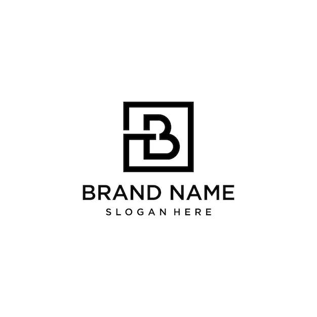 Lettre b logo design