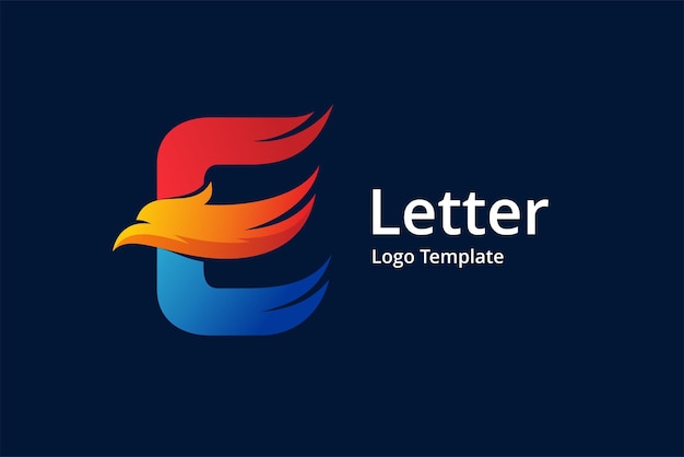 Lettre E Logo Aigle