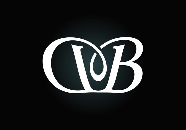 Lettre initiale DB Logo Design Vector. Symbole de l'alphabet graphique pour l'identité d'entreprise