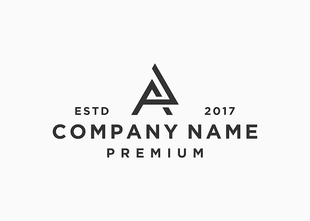 lettre initiale ja ou aj modèle d'illustration vectorielle de conception de logo