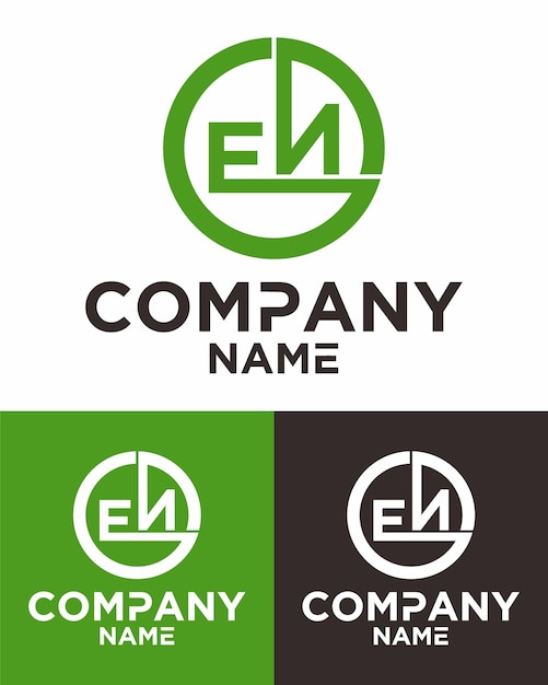 Lettre Initiale En Modèle De Conception De Vecteur De Logo