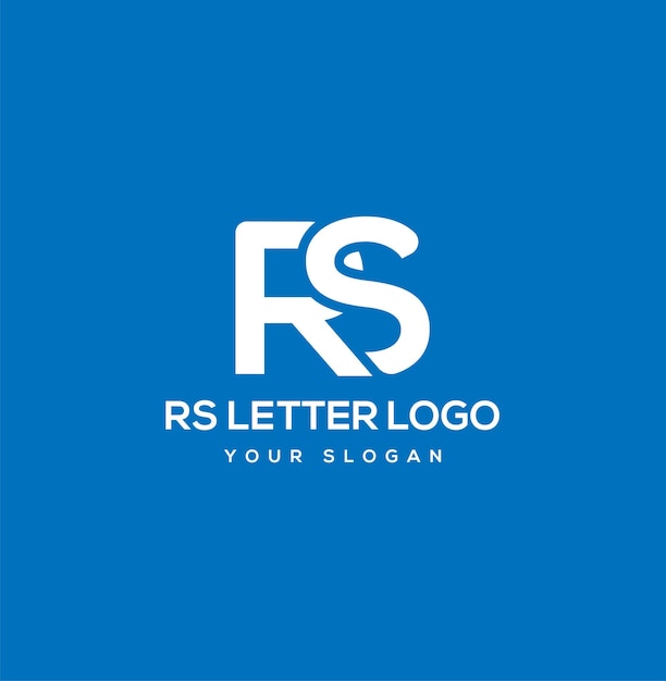 La lettre initiale RS est liée au logo vectoriel du modèle RS.