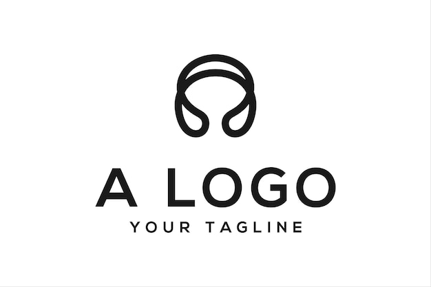 Lettre Initiale A Vecteur De Modèle De Conception De Logo