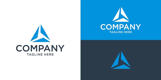 Une lettre de laboratoire modèle de logo conception vecteur emblème concept conception icône de symbole créatif