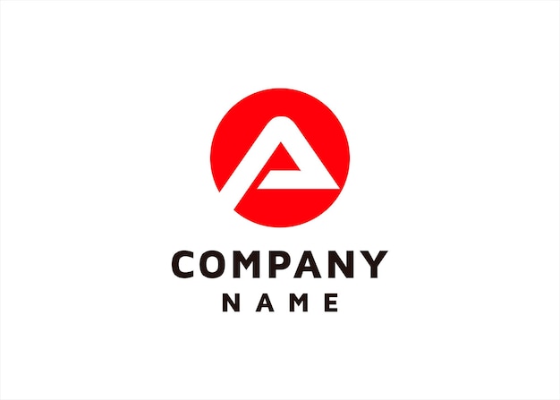 Lettre A Logo P Nom Initial Entreprise Logo Design Vecteur Emblème Géométrique Moderne Police Abstraite