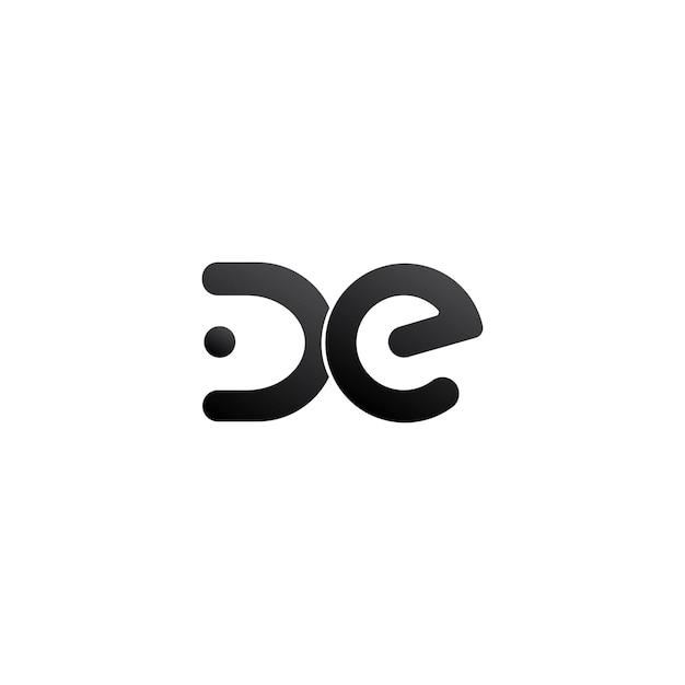 Lettre DE logo