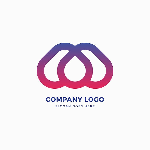 Lettre M Logo Design