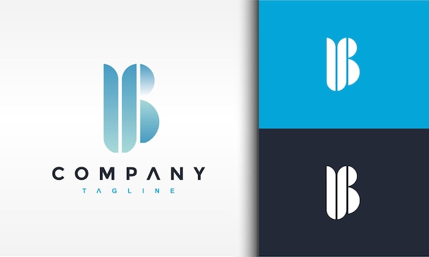 Lettre Monogramme Logo Ub